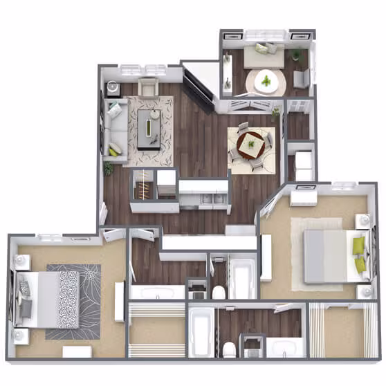 Unit 1212 1212 floor plan